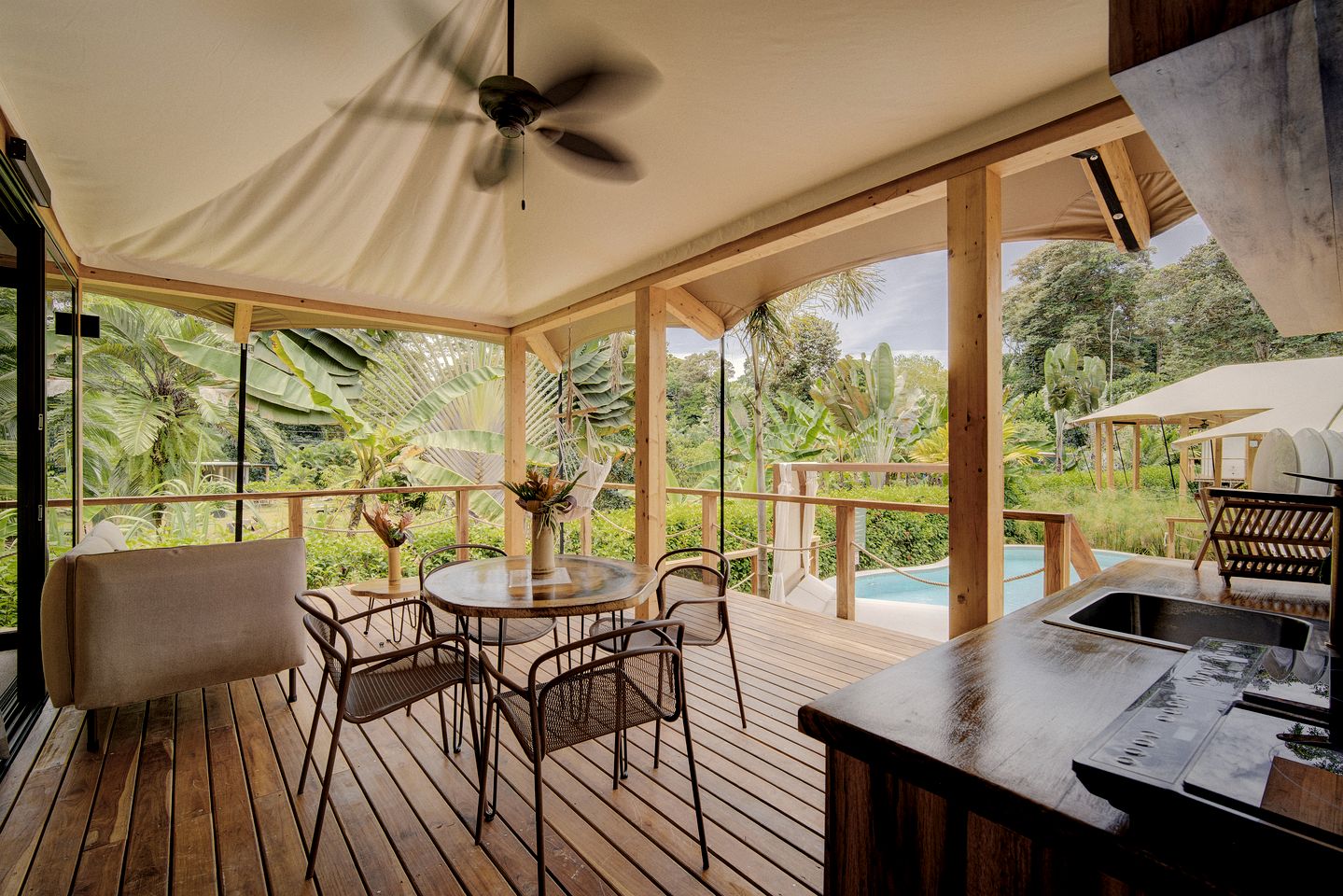 Incredible Tented Villa Surrounded by Nature for a Memorable Romantic Escape near Puerto Viejo de Talamanca, Costa Rica
