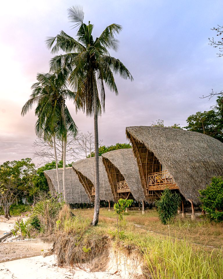 Serene Beachfront Eco Resort with Snorkeling Reef Access near El Nido, Palawan