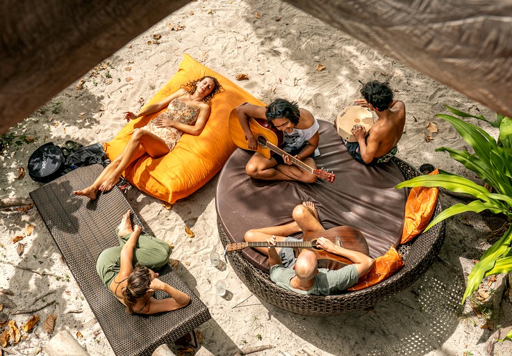 Cabins (Philippines, Darocotan Island, Palawan)