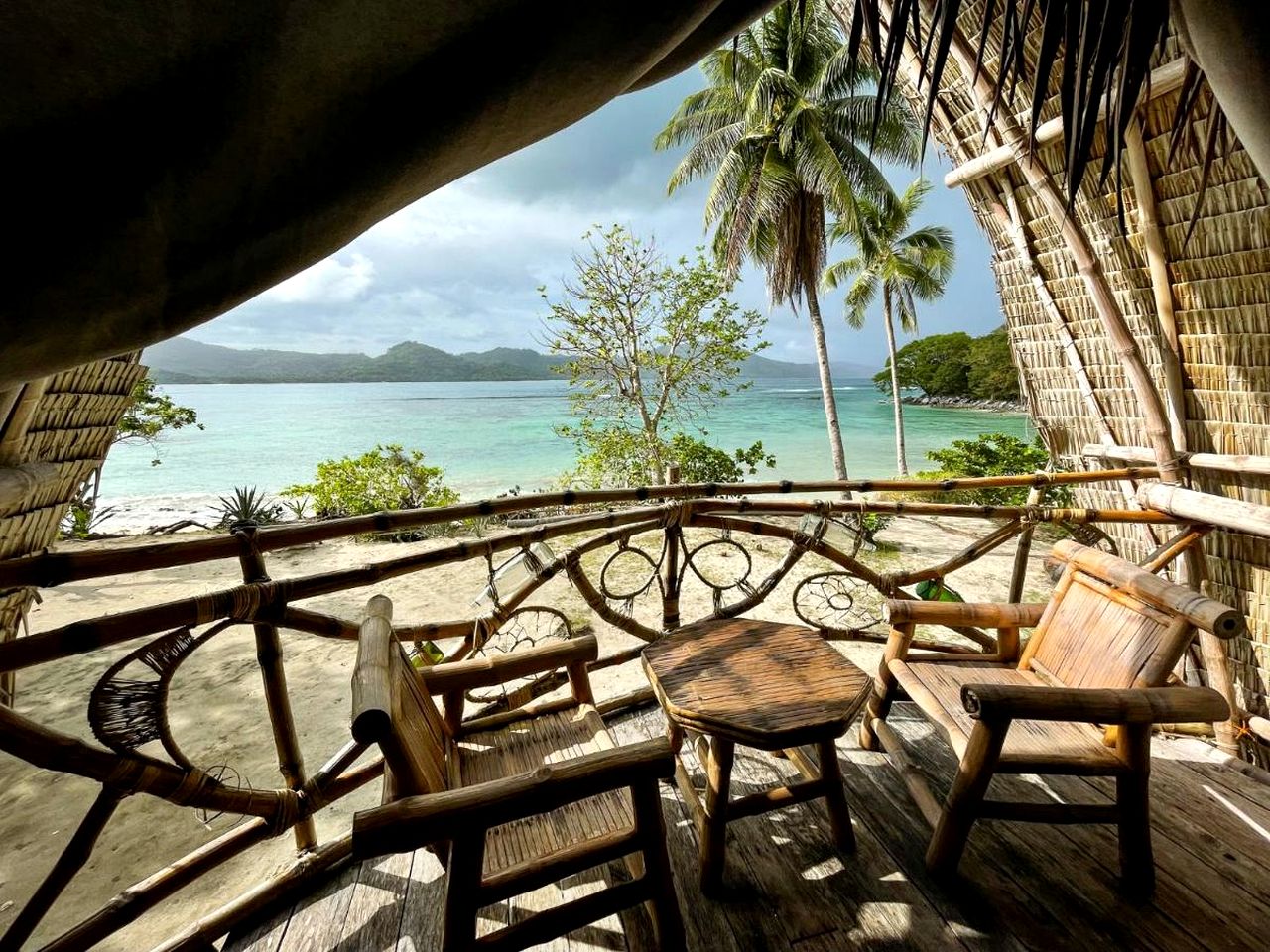 Serene Beachfront Eco Resort with Snorkeling Reef Access near El Nido, Palawan