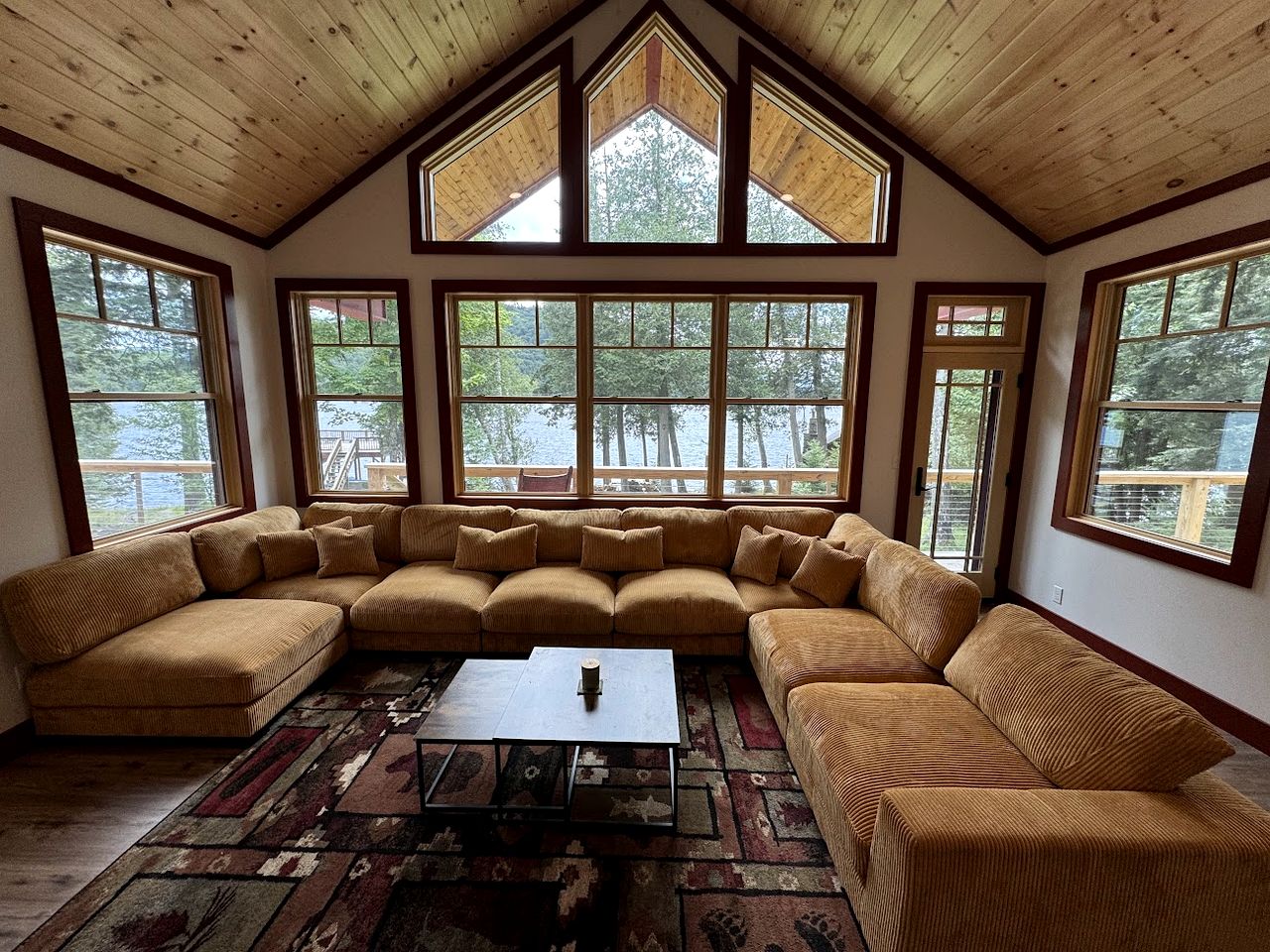 Secluded Waterfront Estate with Boathouse & Panoramic Views in Lake Placid, New York