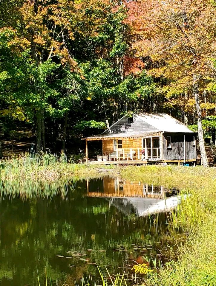 Peaceful Woodland Retreat with Private Pond & Total Privacy in Glen Aubrey, New York