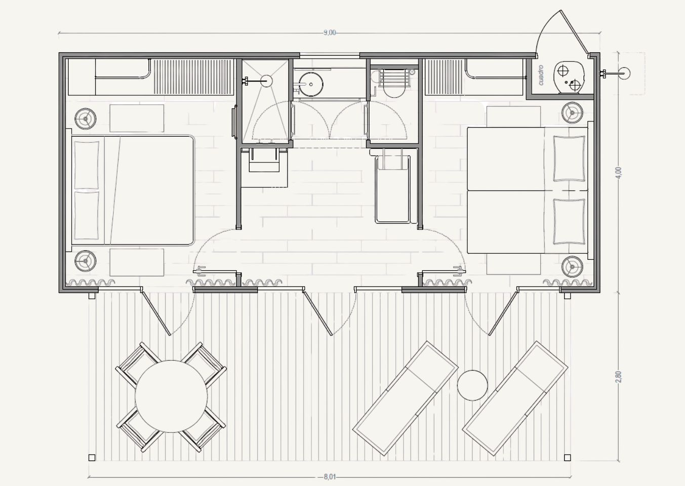 Scenic Bungalow with Panoramic Terrace and Pool Access Near Nazaré, Portugal