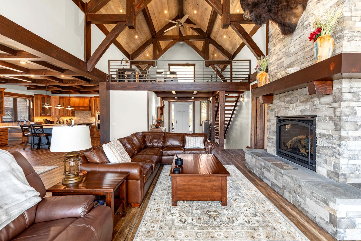 Luxury Mountain Lodge with Panoramic Views in Afton, Wyoming