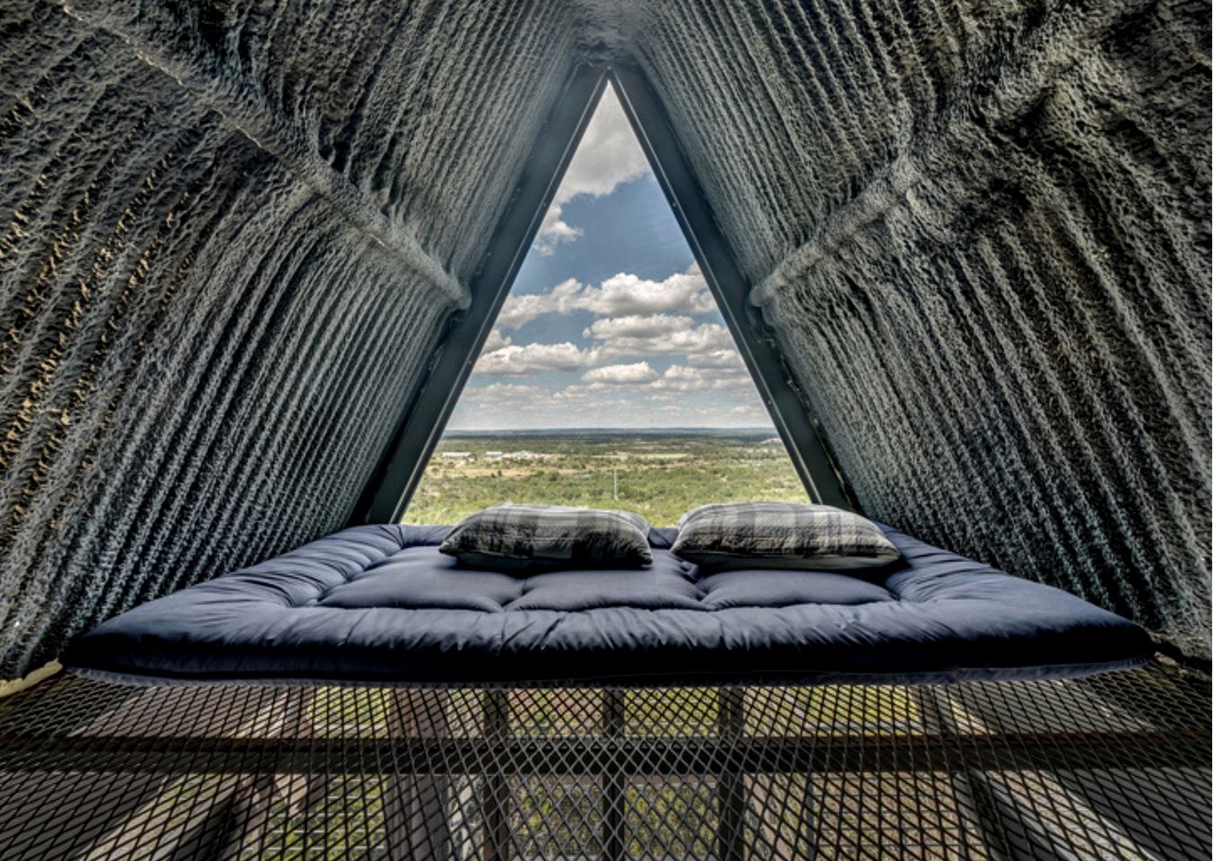 Stunning A-Frame with Folding Glass Walls & Open-Air Living in Cottonwood, Texas