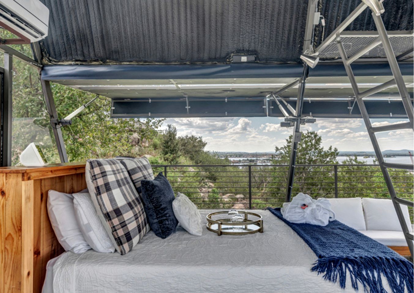 Stunning A-Frame with Folding Glass Walls & Open-Air Living in Cottonwood, Texas