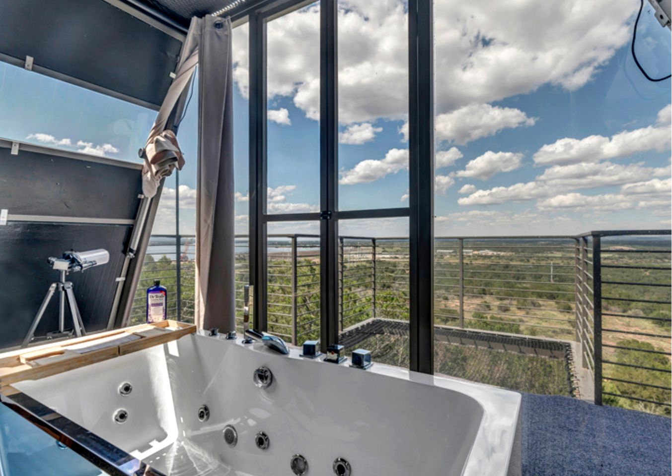 Stunning A-Frame with Folding Glass Walls & Open-Air Living in Cottonwood, Texas