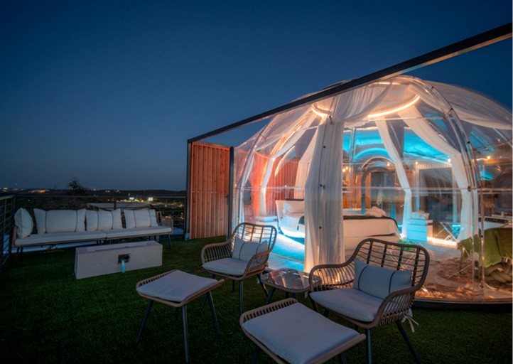 Domes (United States of America, Cottonwood Shores, Texas)