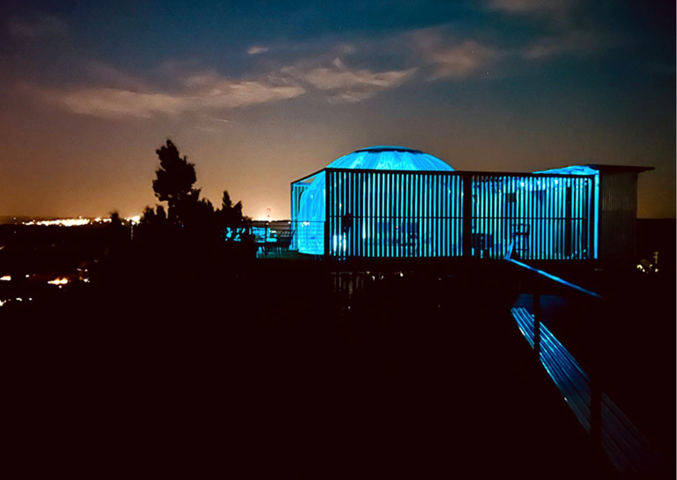 Modern Dome Escape with Private Decks & Open-Sky Relaxation in Cottonwood, Texas