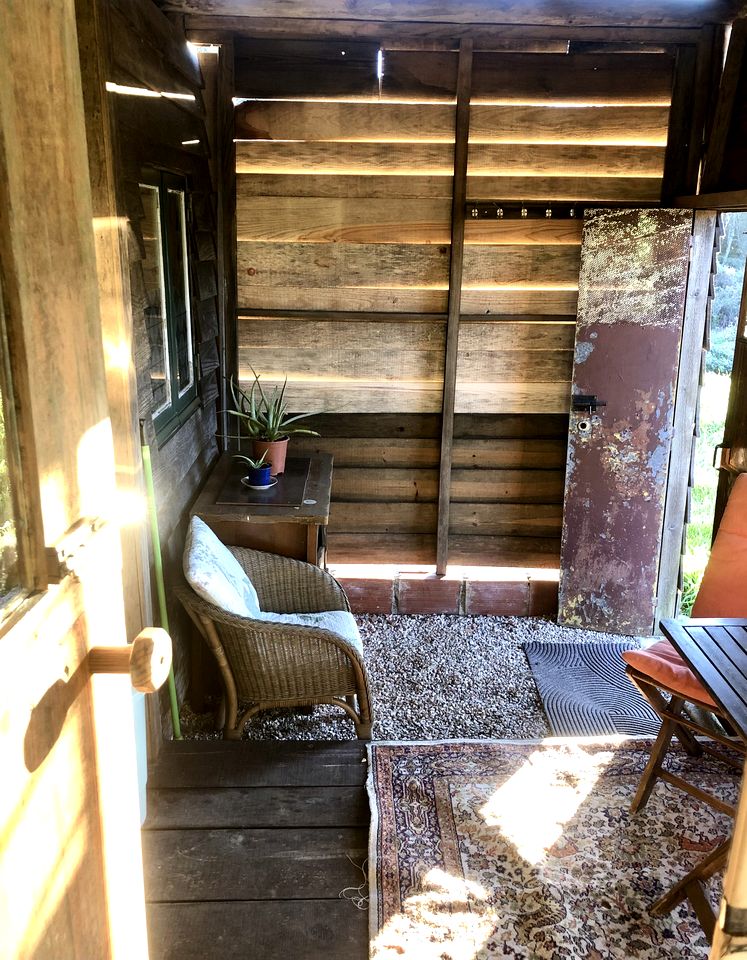 Serene Eco Cabin Retreat with Wood-Fired Sauna & Mountain Spring Plunge Near Monchique, Algarve