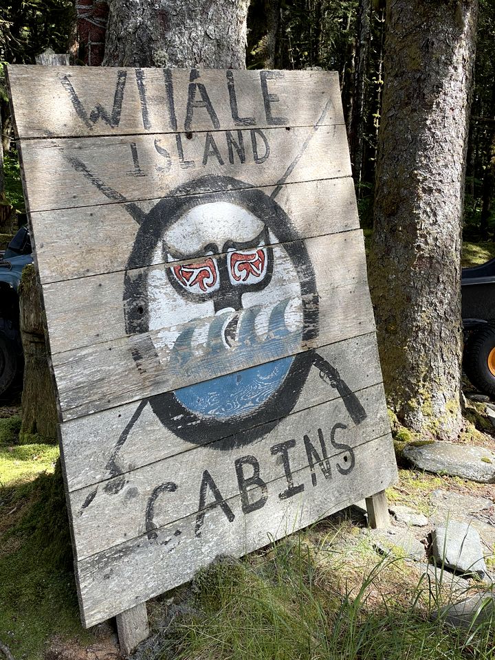 Cute Cabin Nestled in the Trees with Magical Forest Views for a Romantic Escape in Nature Whale Island, Alaska