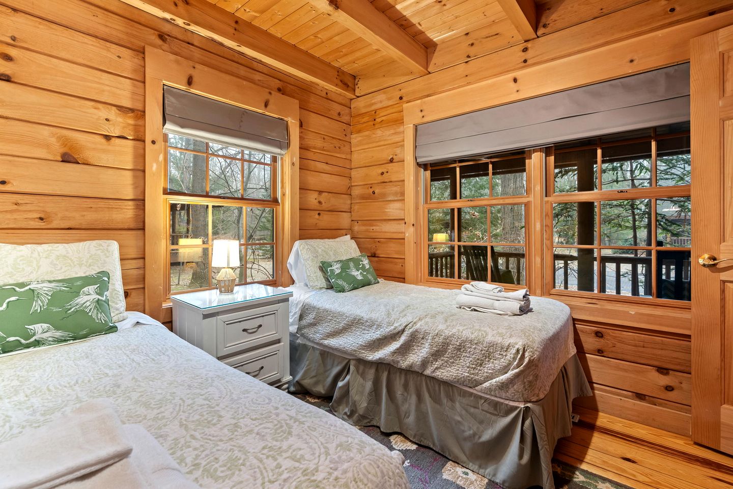 Peaceful Forest Cabin with Hot Tub, Fireplace & Outdoor Lounge in Saugatuck, Michigan