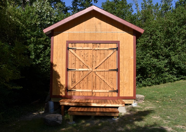 Cozy Off-Grid Camping Shed Under the Stars in Eastham, Massachusetts