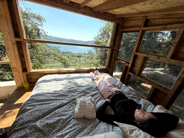 Serene Lakeview Cabin with Private Terrace near Rome, Italy photo 3