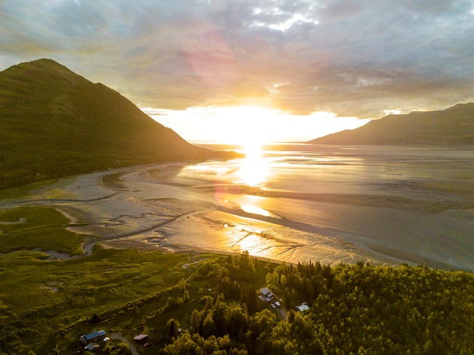 Cabins (United States of America, Hope, Alaska)