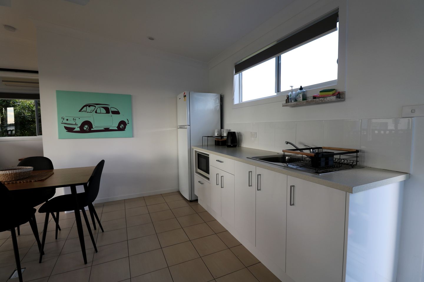 Modern Waterfront Camping Cabin with Private Terrace near Hyams Beach, New South Wales