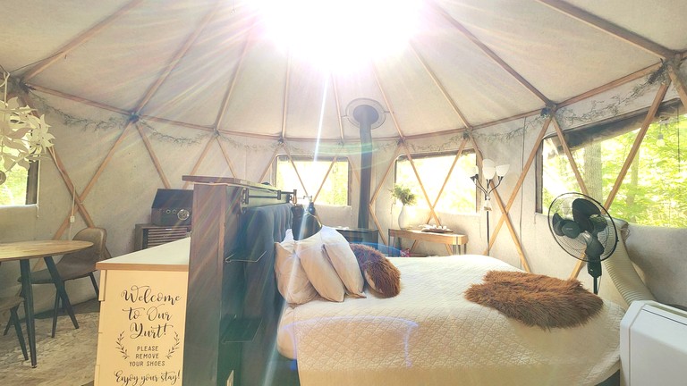 Yurts (Canada, Yarker, Ontario)