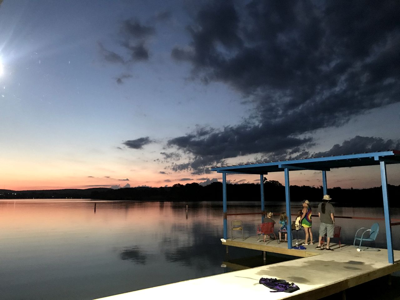 Rustic Cabin Rental with Lake Views and Shared Pool near Austin, Texas