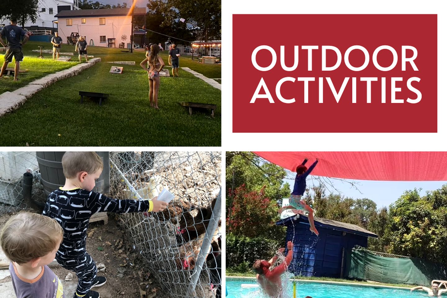 Rustic Cabin Rental with Lake Views and Shared Pool near Austin, Texas