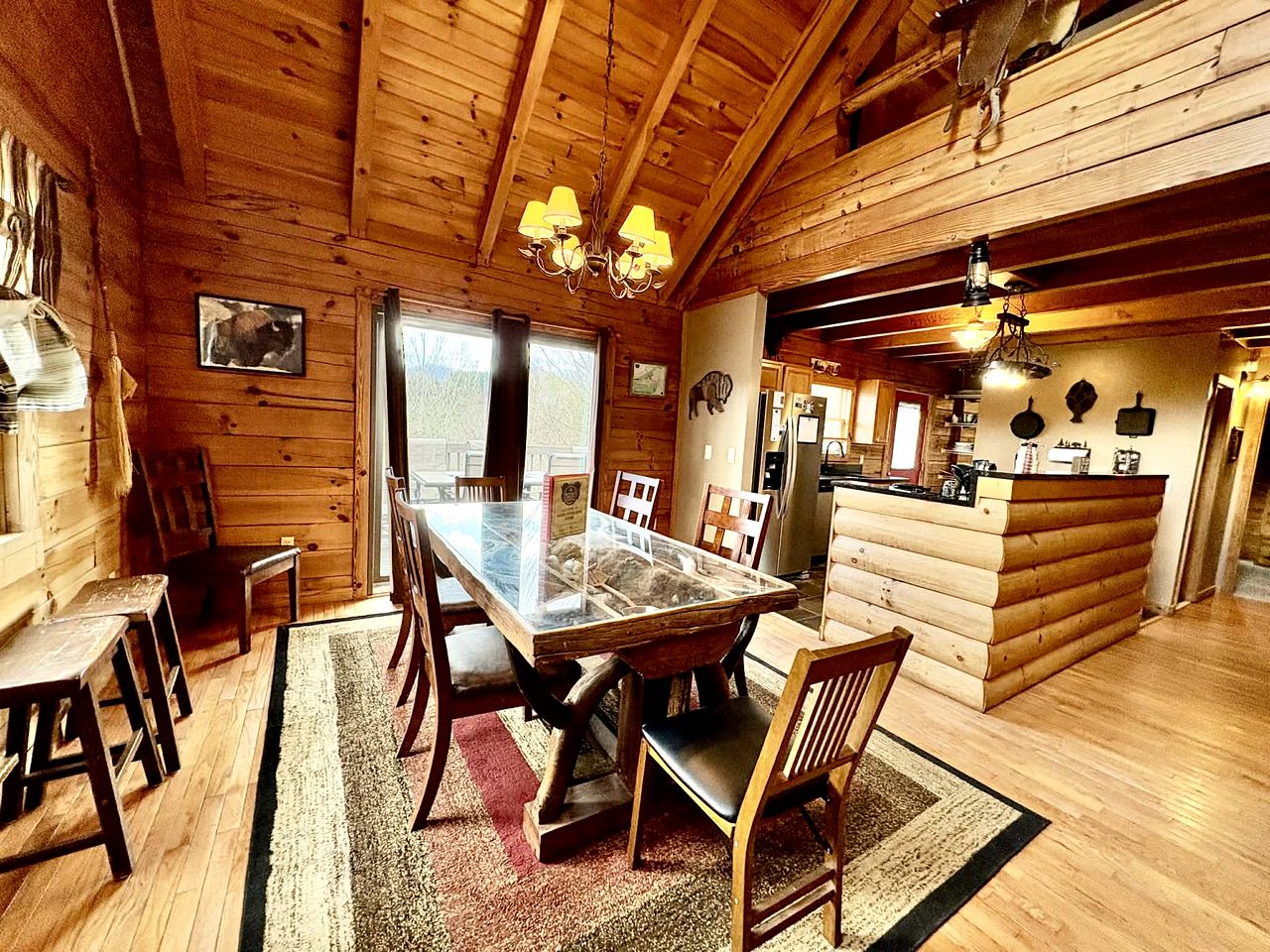 Charming Cabin Rental with a Hot Tub and Fireplace in the Smoky Mountains