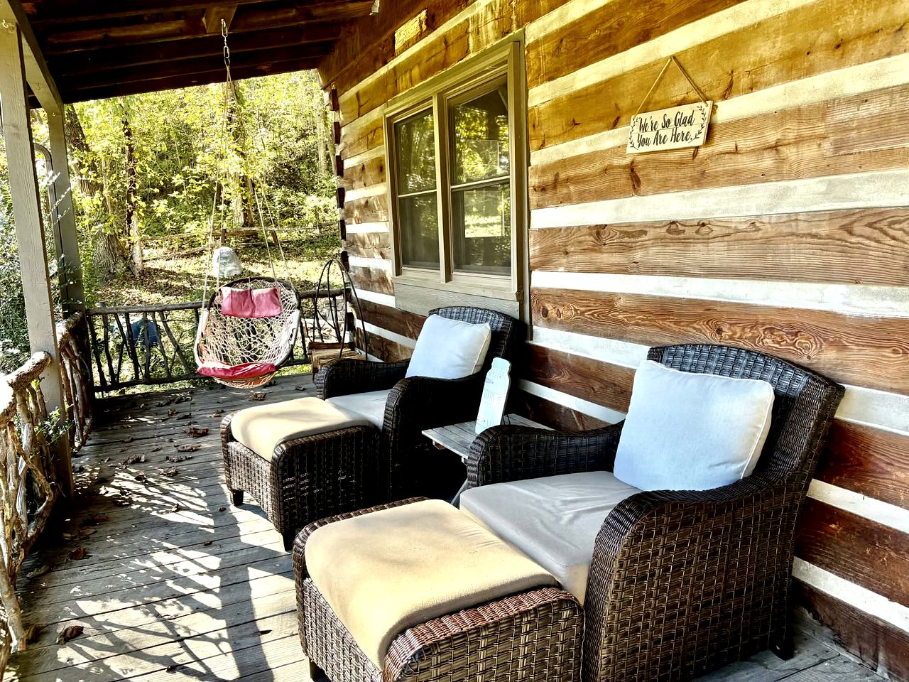 Rustic Log Cabin Rental with a Hot Tub near Asheville, North Carolina