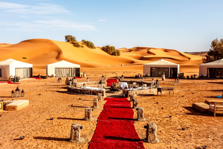 Safari Tents (Morocco, Errachidia, Drâa-Tafilalet Region)