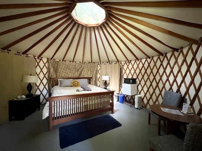 Yurts (United States of America, Los Gatos, California)