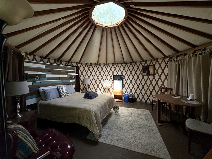Yurts (United States of America, Los Gatos, California)