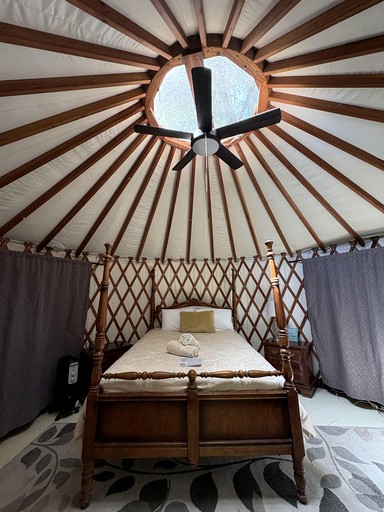 Yurts (United States of America, Los Gatos, California)
