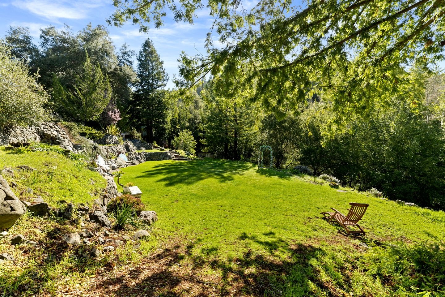 Clothing-Optional Yurts Nestled in Santa Cruz Mountains, California
