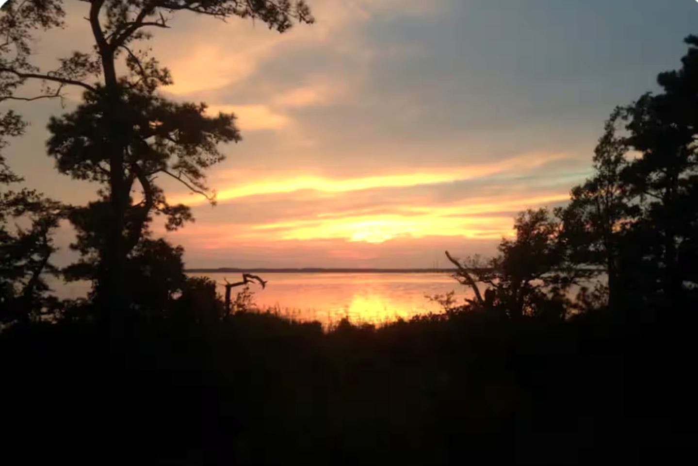 Unique Soundfront Rental Set in Kitty Hawk Woods Coastal Preserve of North Carolina