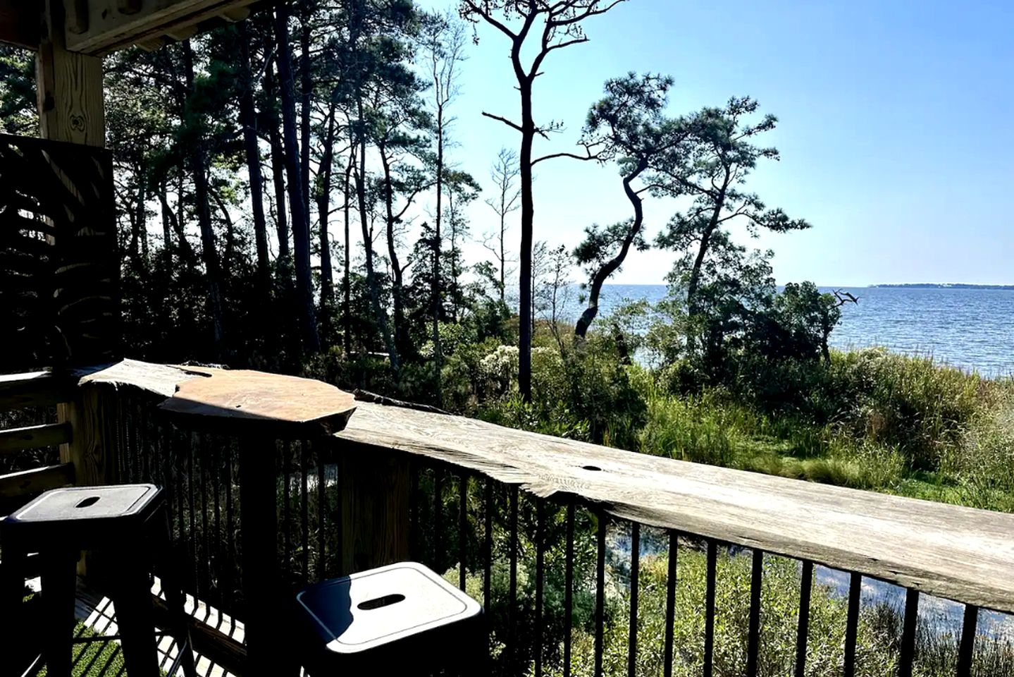 Unique Soundfront Rental Set in Kitty Hawk Woods Coastal Preserve of North Carolina