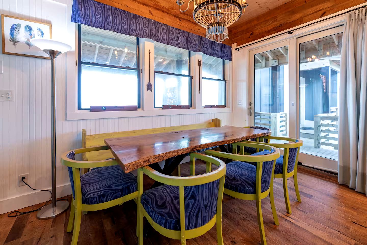 Beautifully-Decorated Soundfront Rental with a Balcony in Kitty Hawk, North Carolina