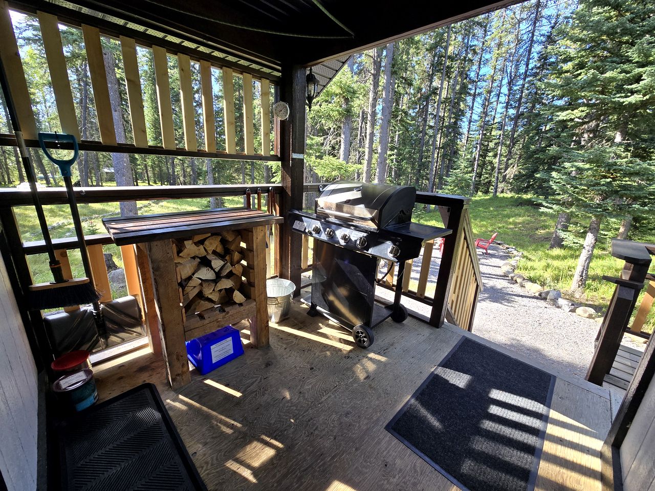 Cottage Rental with Fire Pit Perfect for Four Hidden in the Canadian Rockies of Alberta