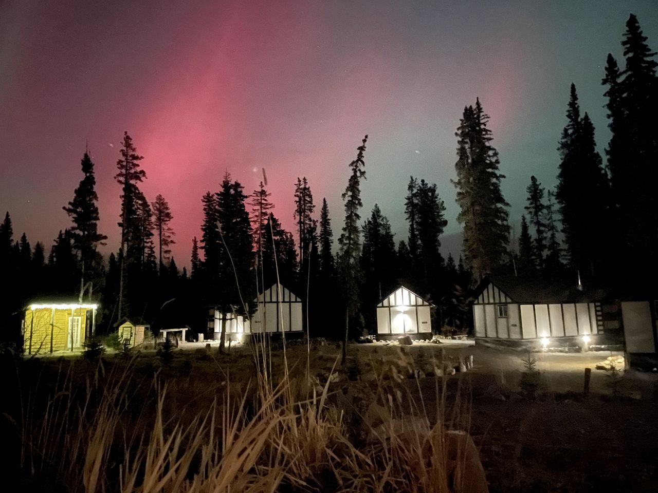 Cottage Rental with Fire Pit Perfect for Four Hidden in the Canadian Rockies of Alberta