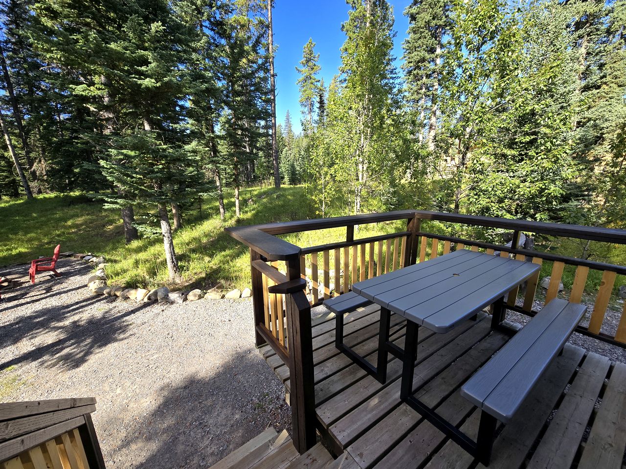 Cottage Rental with Fire Pit Perfect for Four Hidden in the Canadian Rockies of Alberta