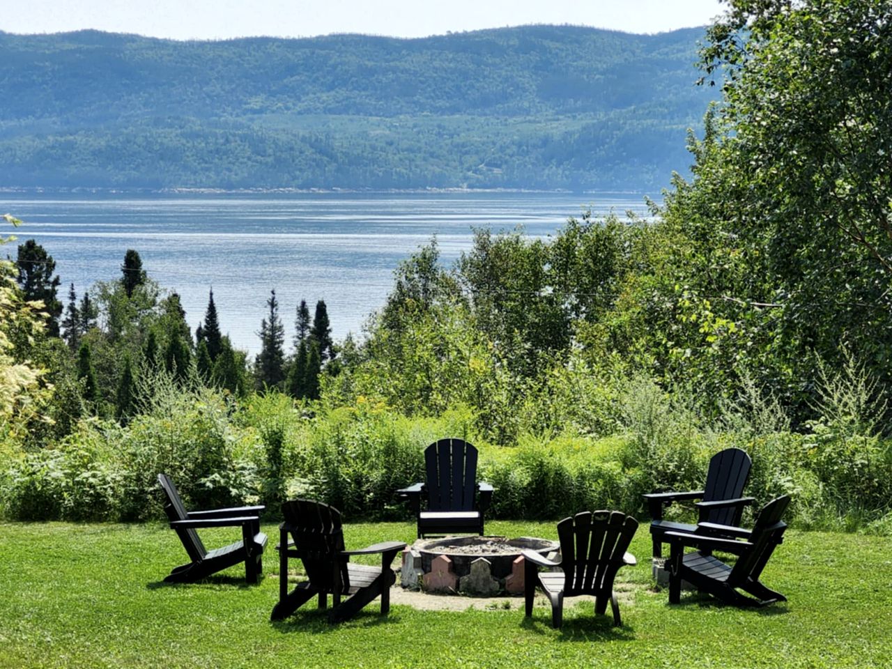 Idyllic Vacation Rental Overlooking the Saguenay River in Quebec, Canada