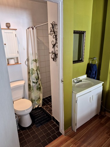 Cabins (Canada, Sainte Rose du Nord, Quebec)