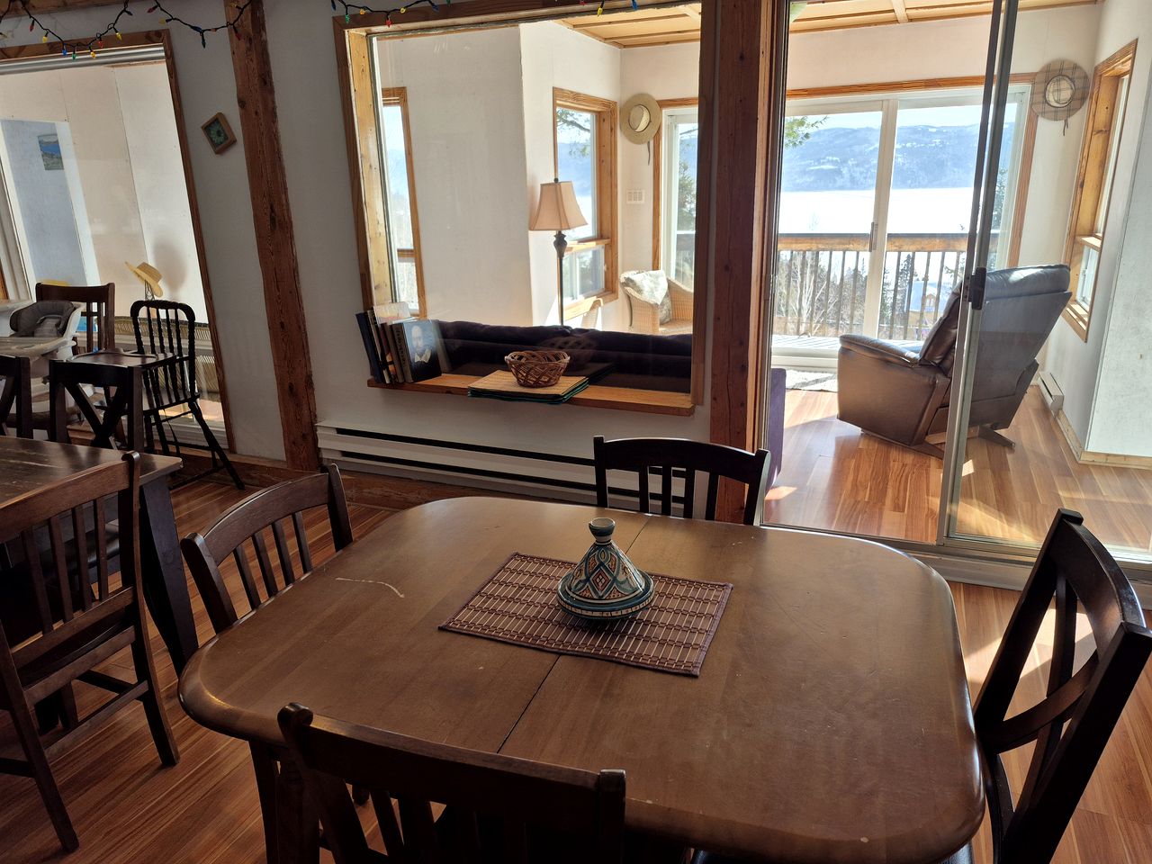 Idyllic Vacation Rental Overlooking the Saguenay River in Quebec, Canada