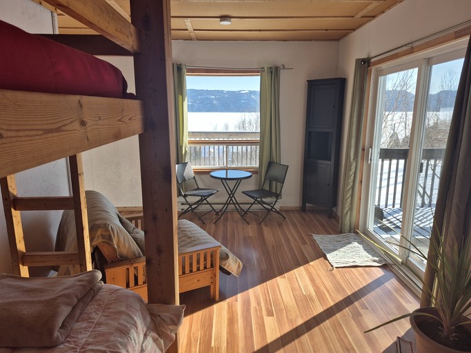 Cabins (Canada, Sainte Rose du Nord, Quebec)