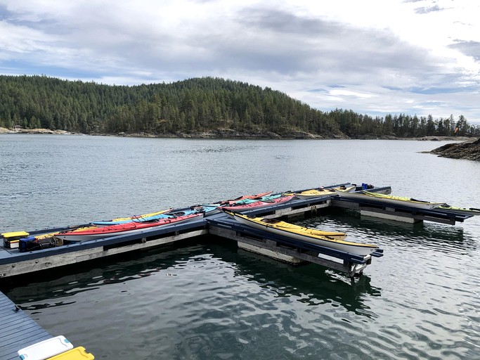 Cabins (Canada, West Redonda Island, British Columbia)