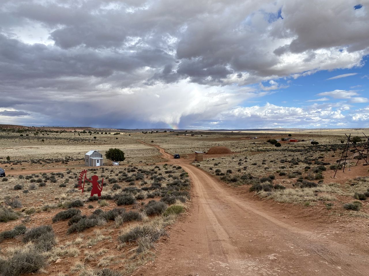 Traditional Navajo Hut Rental for a Secluded Vacation near Page, Arizona