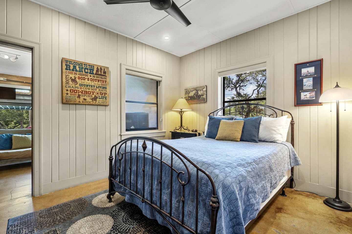 Excellent Riverfront Family Cabin Rental with Hot Tub in Wimberley, Texas