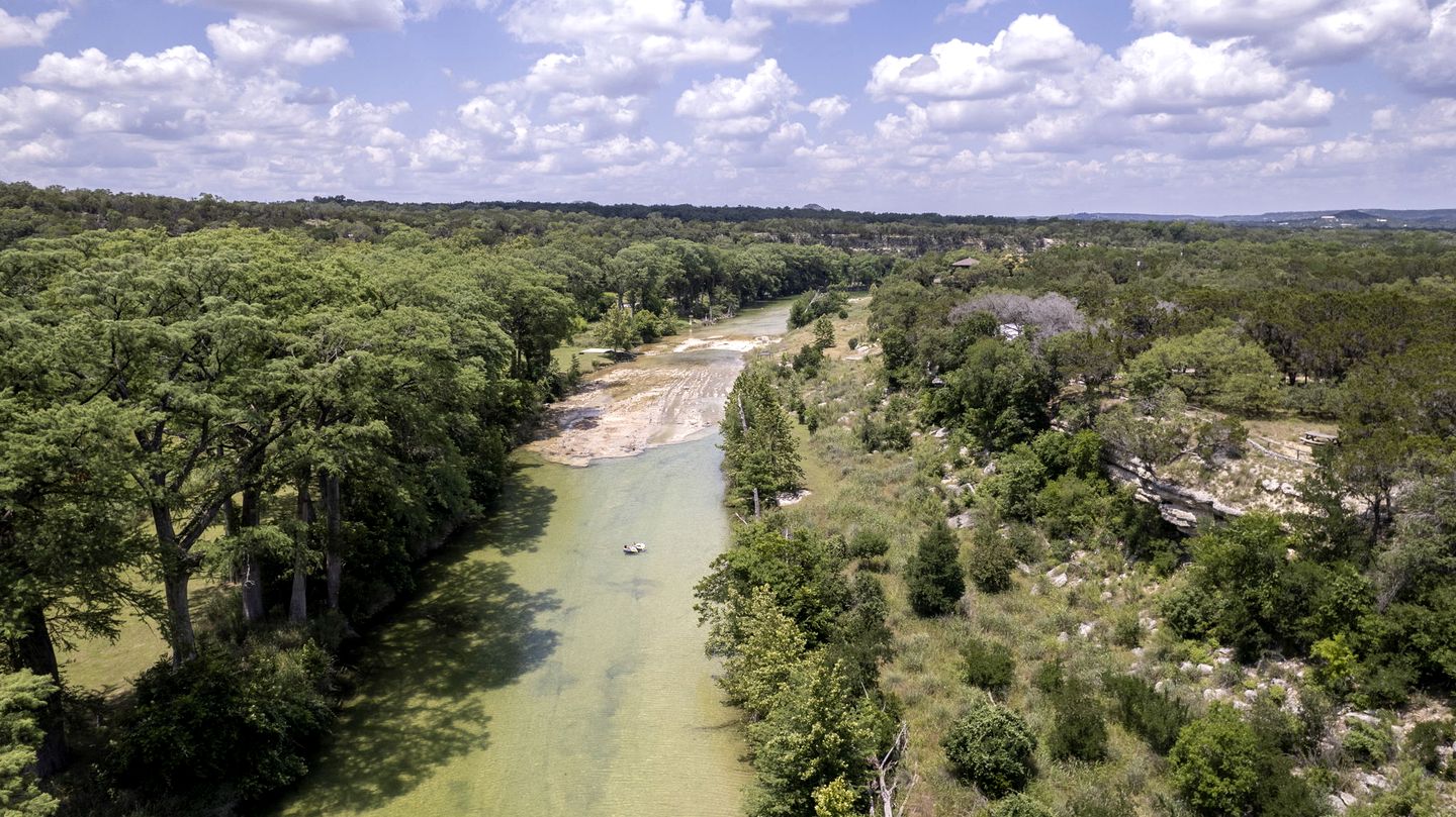 Riverfront Ranch Cottage for a Getaway to the Blanco River in Wimberley, Texas