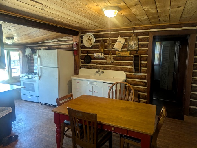 Log Cabins (United States of America, Hayward, Wisconsin)