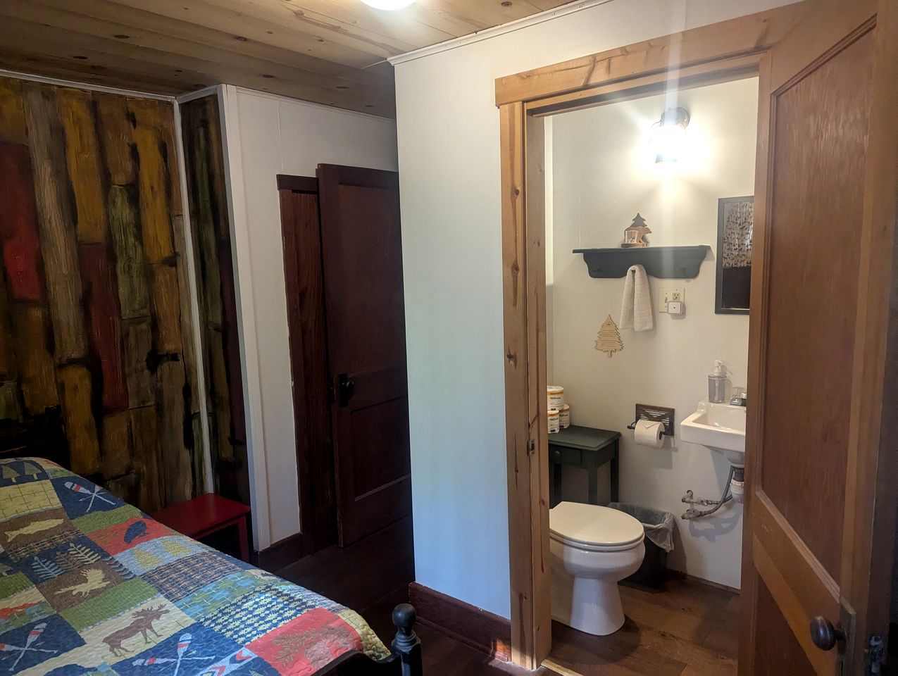 Enchanting Woodland Cabin Perfect for a Family Getaway on Moose Lake, Wisconsin