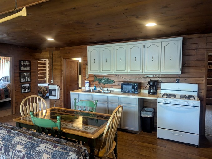 Log Cabins (United States of America, Hayward, Wisconsin)