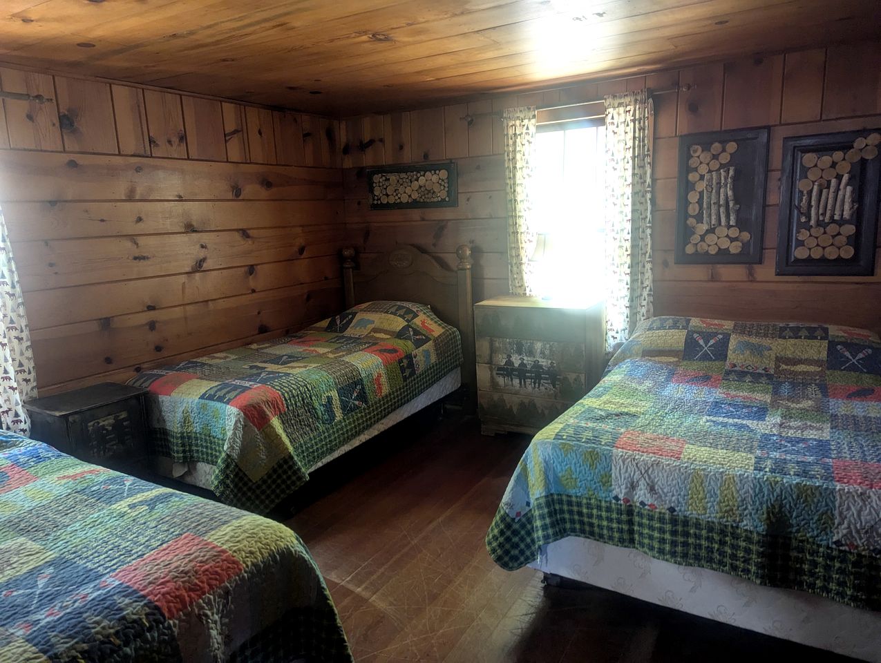 Secluded Cabin Rental with Fireplace on Moose Lake near Eau Claire, Wisconsin