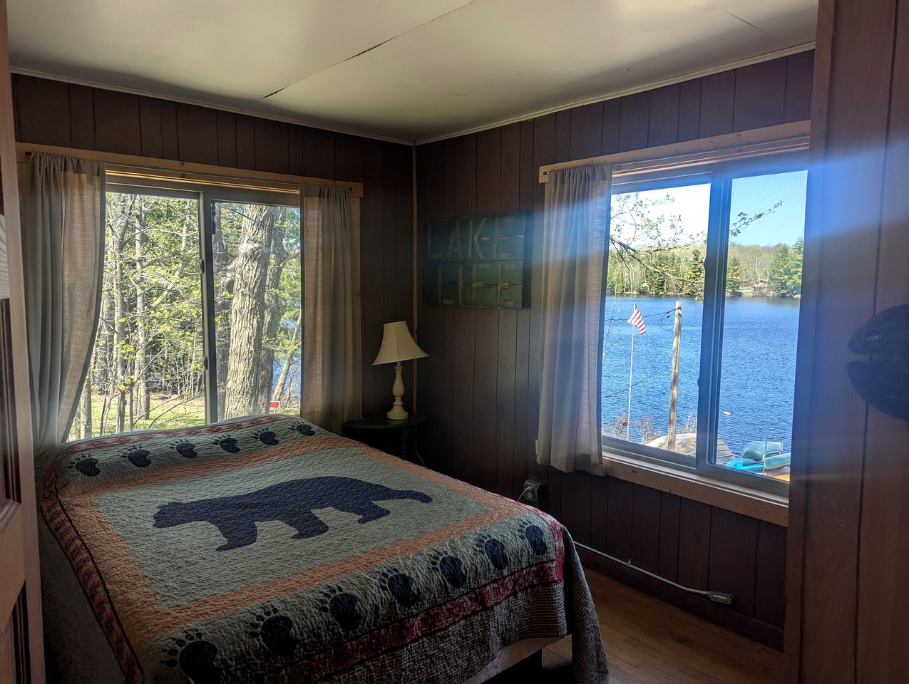Rustic Two-Story Cabin Rental with Lake Access in Hayward, Wisconsin