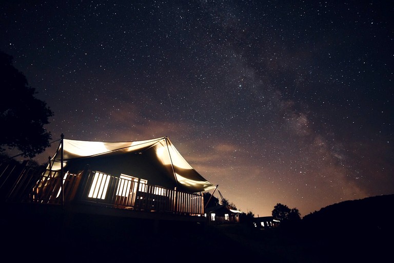 Safari Tents (United Kingdom, Llanwnnen, Wales)